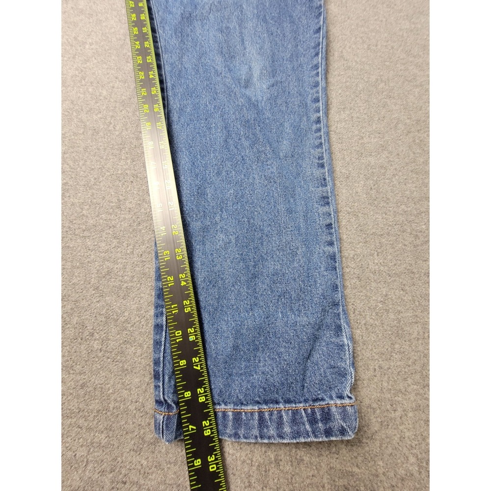 Lucy & Yak Women's Jeans High Rise Straight Leg Denim W26 L30 Blue - Picture 8 of 10
